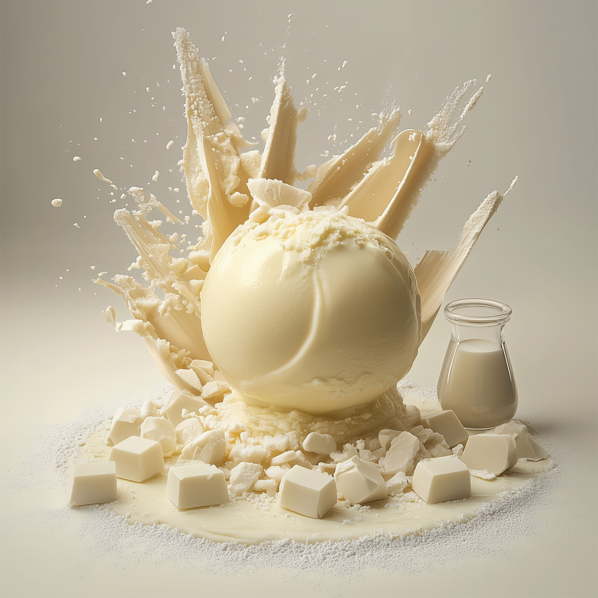 P479 Il cioccolato bianco di knam 1,3kg