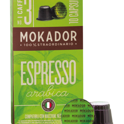 0416 Mokador Nespresso Arabica 10pc