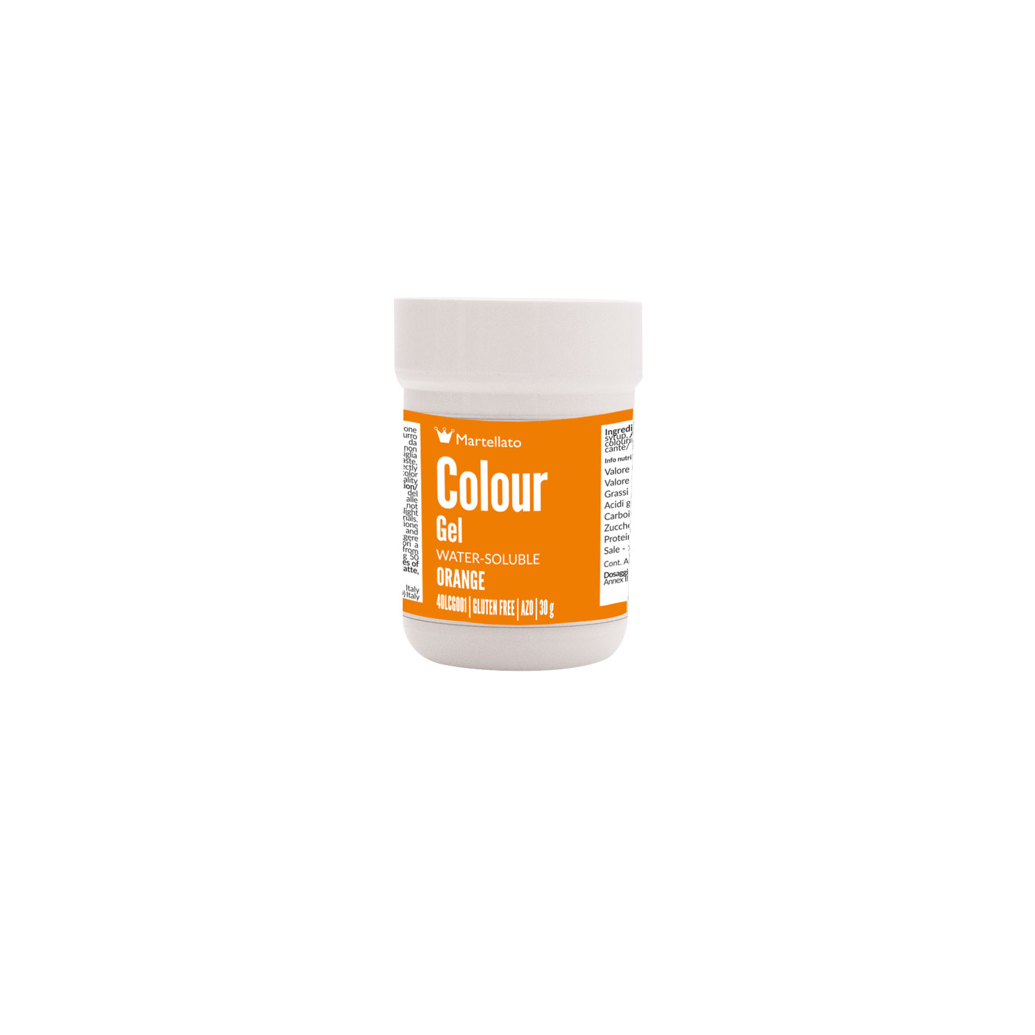 40LCG001 Gel Colour Orange -oranžová farba