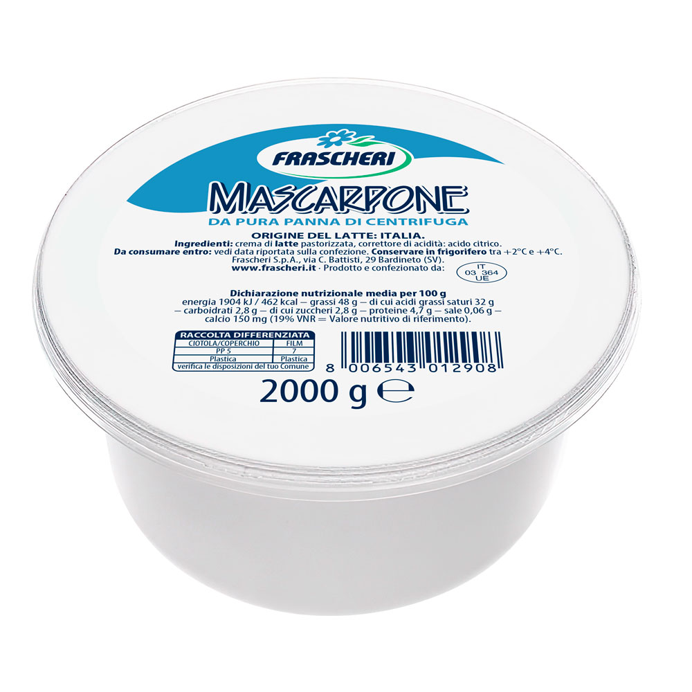 1290 Mascarpone Frascheri 2kg